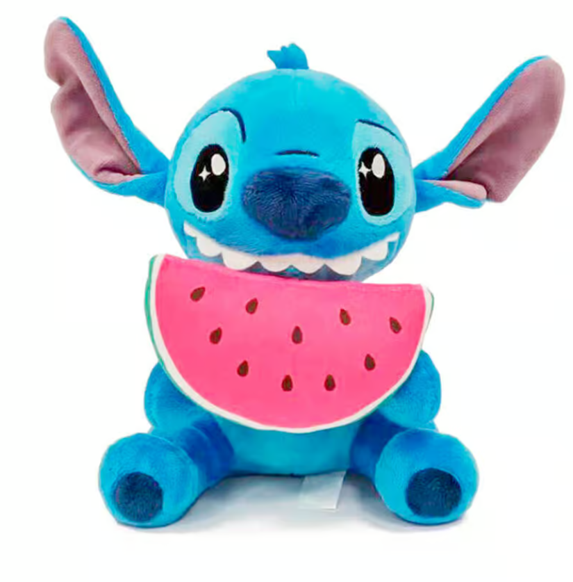 Peluche Stitch con sandía